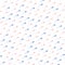 Pink and blue spermatozoids icons on white background, seamless