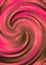 Pink and Brown Abstract Twirl Background