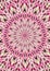 Pink Brown Kaleidoscope wallpaper background