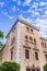 Pink building of the historic university in Murcia