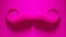 Pink Bushy Moustache