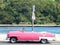 PINK CABRIOLET WITH HELLO KITTY, HAVANA, CUBA