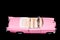 Pink Caddilac Car Toy Model