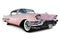 Pink cadillac car