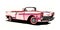 Pink Cadillac, hand drawing