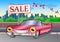 Pink cadillac sale