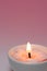 Pink Candle