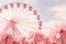 Pink Carnival Ferris Wheel, pink life