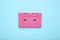 Pink cassette tape