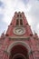 Pink Catholic Church in Ho Chi Minh City, Vietnam