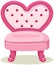 Pink chair