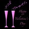 Pink Champagne Valentine