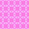 Pink checked allover seamless pattern. Hand drawn