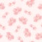 Pink cherry sakura japanese spring flowers pattern