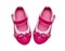 Pink child shoes