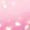 Pink Christmas New Year Winter background. Snowfall and lights bokeh space