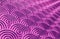 Pink chrome pattern. Vibrant background with selective focus