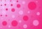 Pink circle pattern shapes background