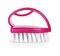 Pink cleaning brush