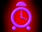 Pink clock