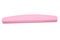 Pink color file for nails, pedicure and manicure on a white background. Isolated. Double sided nail file. Tool