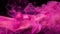 Pink color paint ink drops in water inky cloud swirling smoke alpha 4k ProRes422