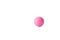 Pink colored colf ball