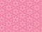 Pink colorful seamless floral and hexagons pattern tile