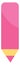 Pink cosmetic eyeliner, icon