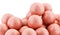 Pink cosmetics rouge balls
