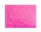 Pink cover hardcover pattern book on white