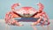 Pink Crab Painting: Realistic Yet Stylized 2d Game Art