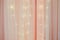 Pink curtain texture