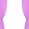 Pink curtains background