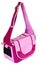 Pink dog bag