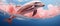 Pink dolphin, rare species of marine animal, Amazonian dolphin underwater