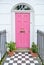 Pink door