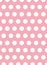 Pink dotted wallpaper backdrop