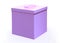 Pink election ballot box