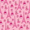 Pink elegant bright wallpaper