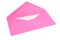 Pink envelope