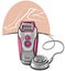 Pink epilator