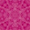Pink ethnic ornate boho doodle seamless pattern