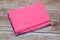 Pink fast drying towel for trevel