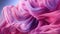 Pink Fiber Texture. Generative  AI