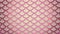 Pink fish scaly marine background 3D illustration