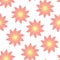 Pink floral seamless pattern