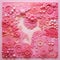 Pink Flower Wall Art With Sculptural Dimensionality And Foampunk Style