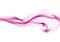 Pink flowing abstract smoke - Stock Image