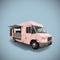 Pink food truck